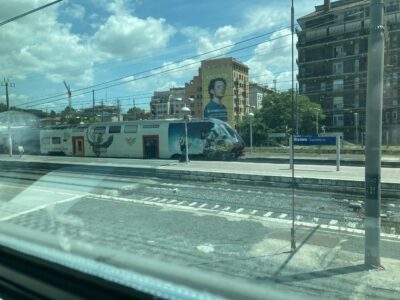 Roma - Erre Zeldás vonat jár